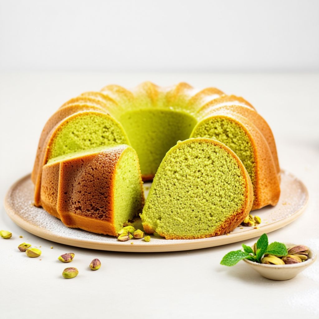 Torta Bundt di Pistacchio Umida