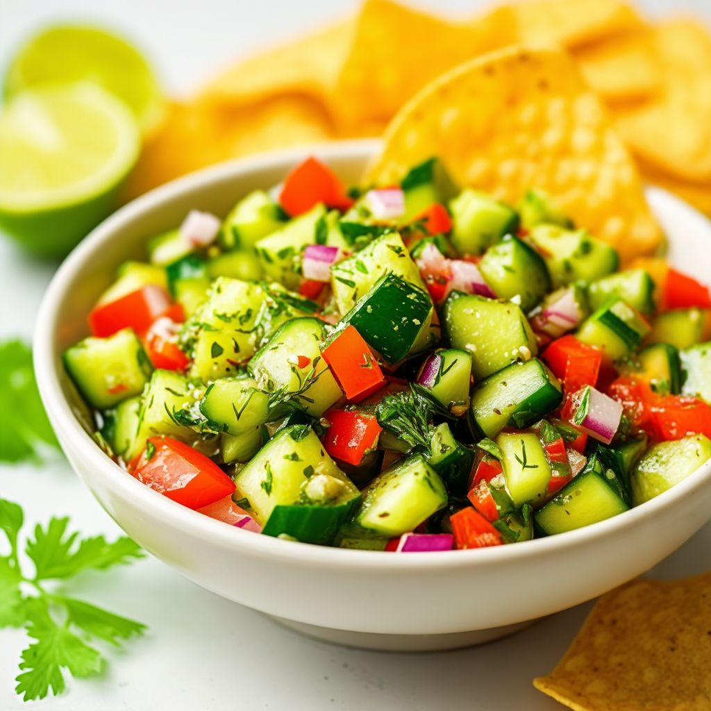 Zesty Cucumber and Herb Salsa