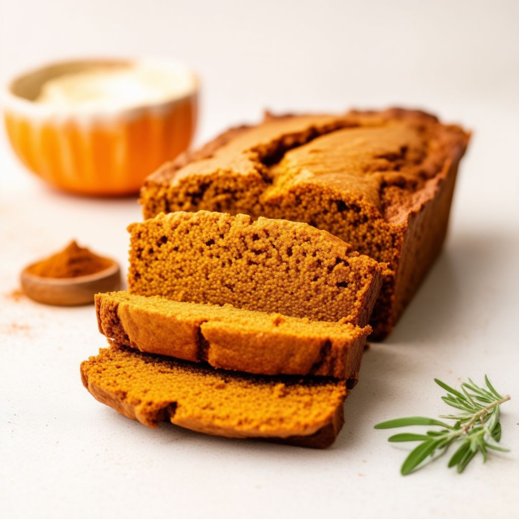 Gluten-Free Spiced Pumpkin Loaf