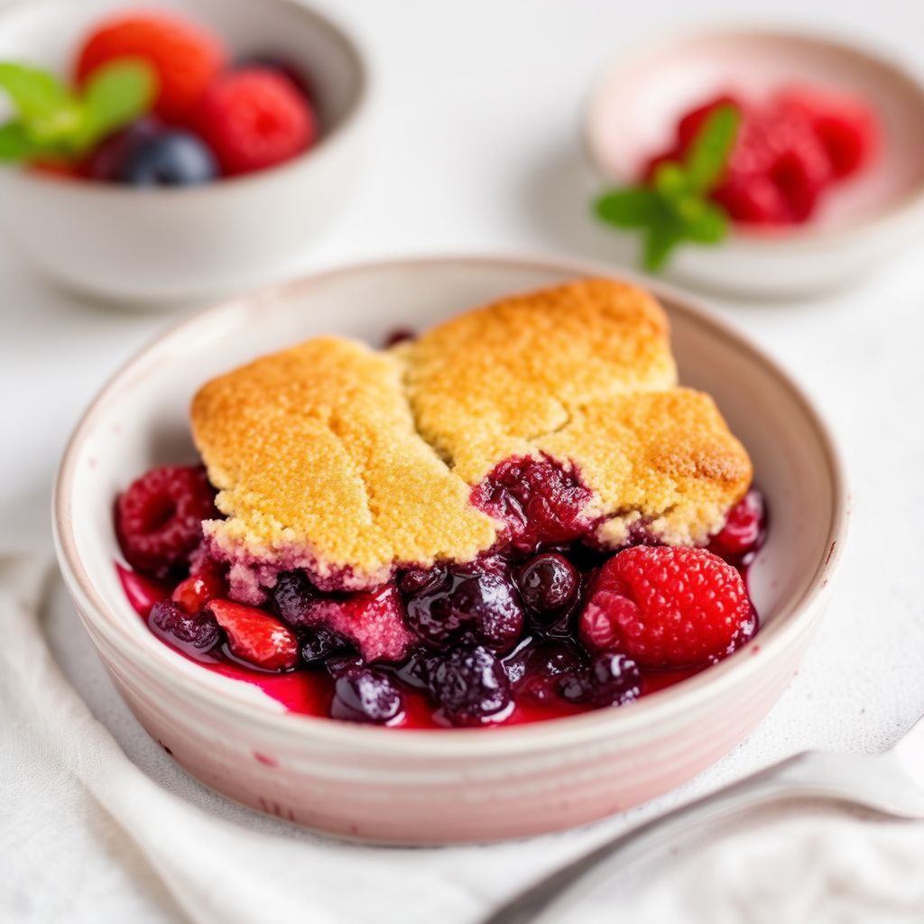 Delizioso Cobbler di Bacche