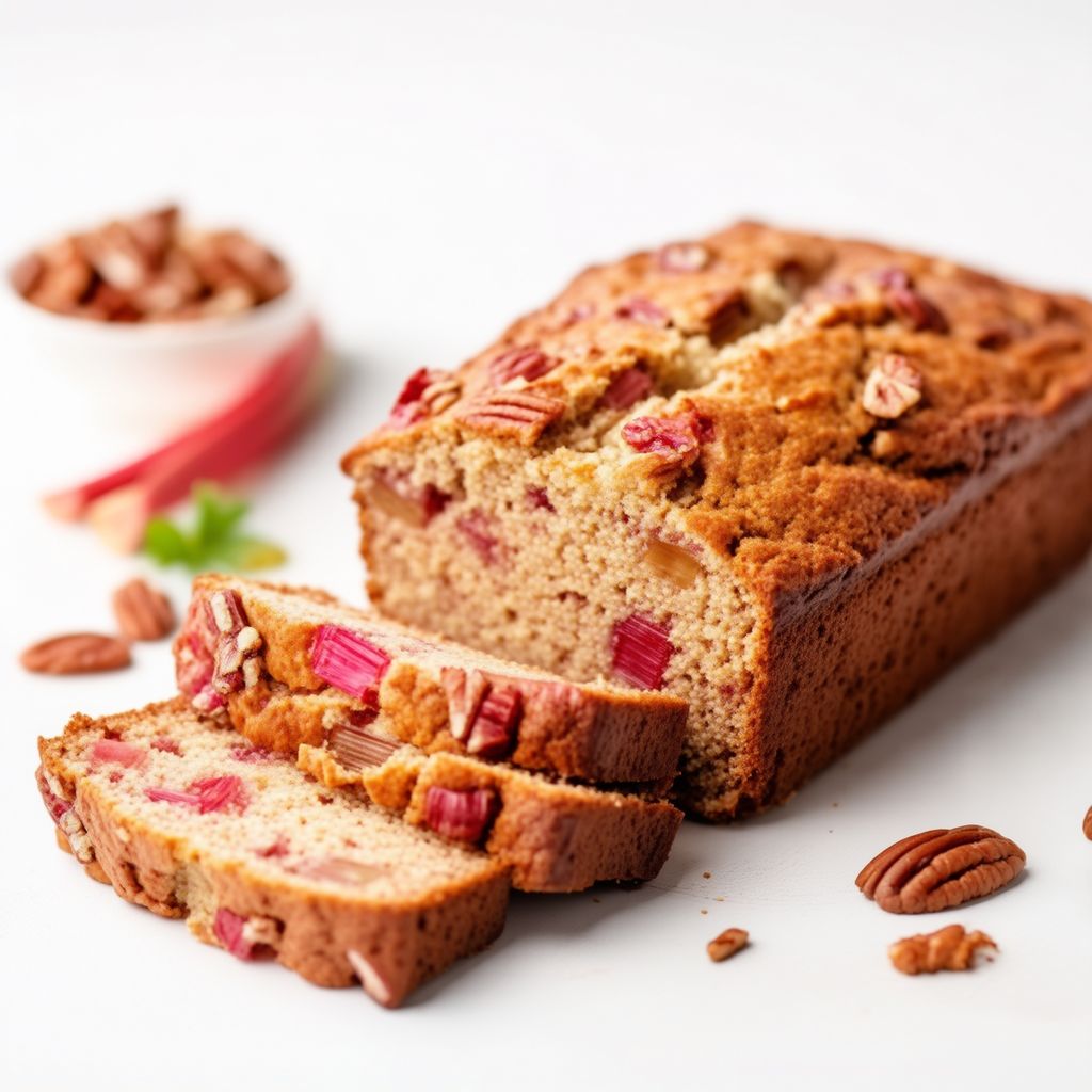 Pane di Rabarbaro e Noci Pecan