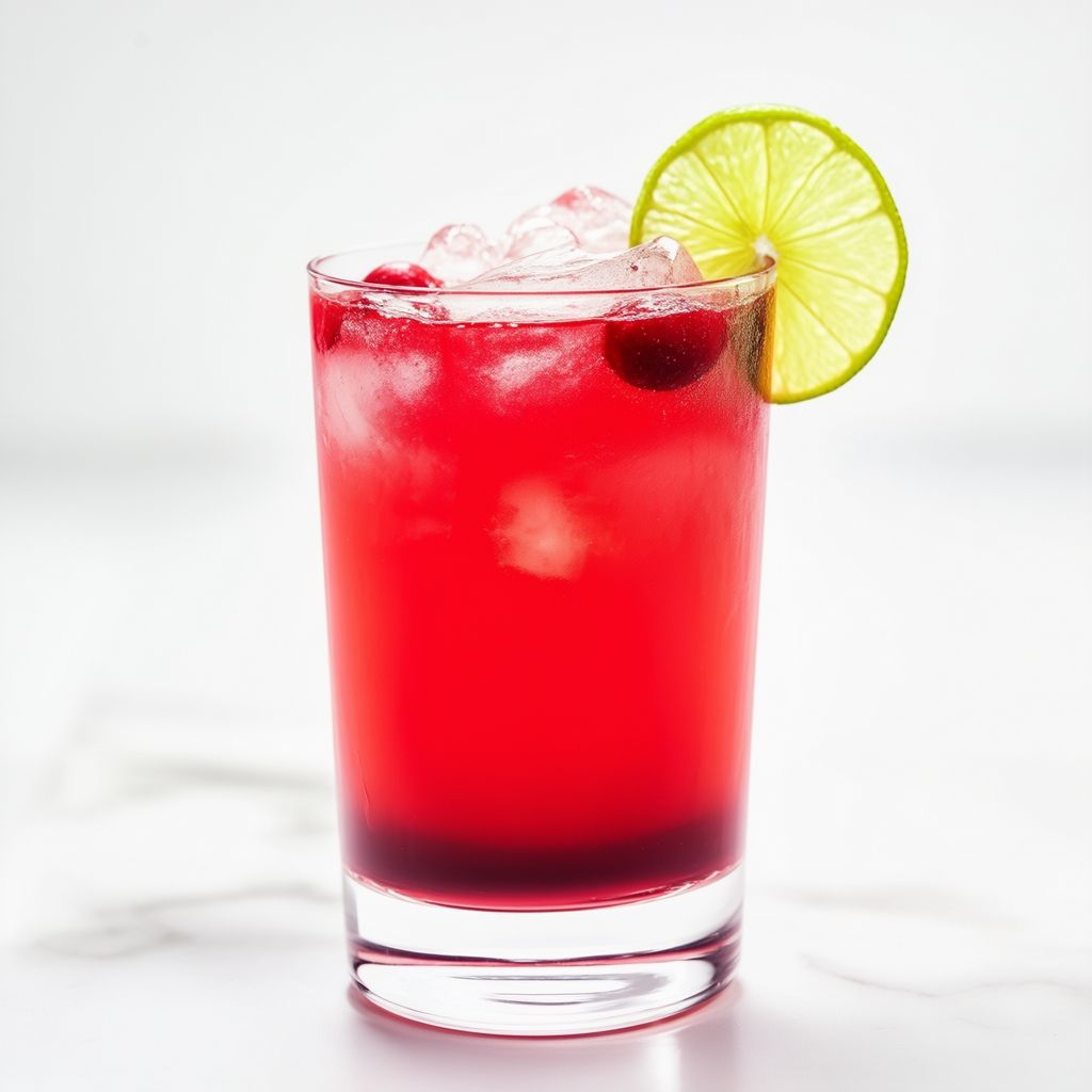 Cranberry Lime Bliss Cocktail