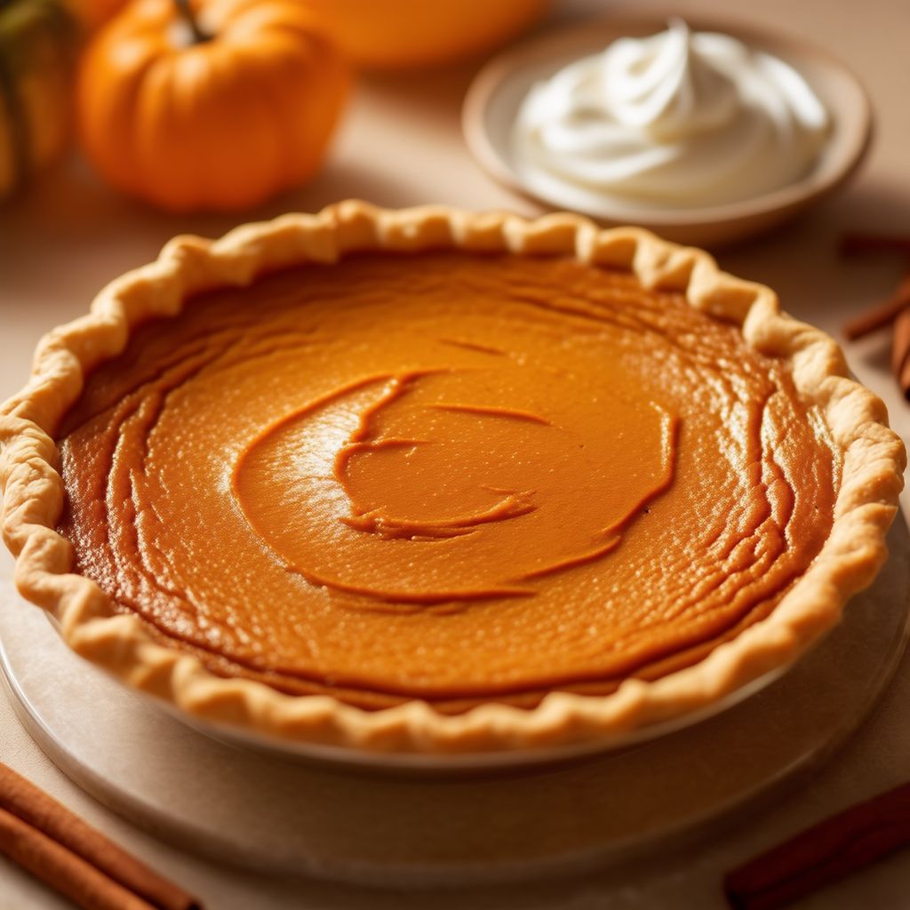 Creamy Spiced Pumpkin Pie