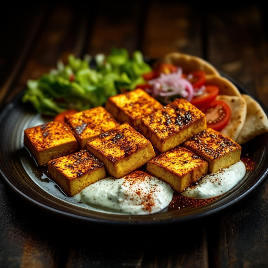 Vegetarian Shawarma (Middle Eastern)
