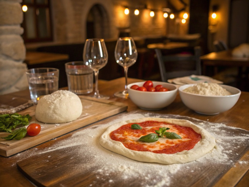 Pizza selber machen – Italienisches Basis Pizza Rezept für Zuhause