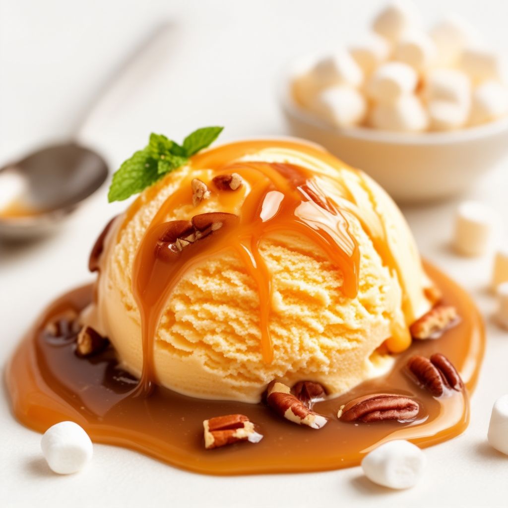 Caramel Pecan Ice Cream Topping