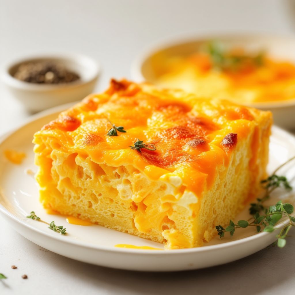 Cheesy Egg Bake