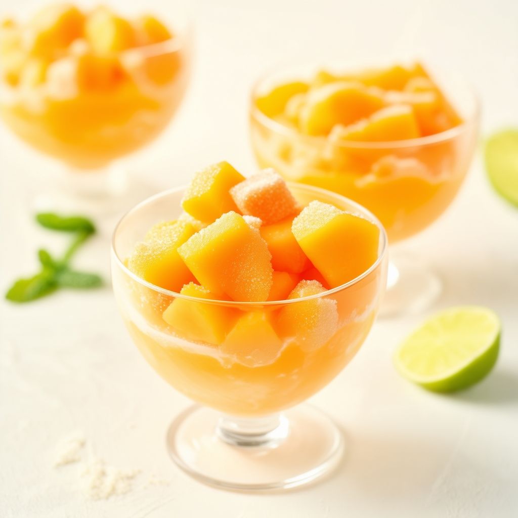 Delizia Congelata di Cantalupo e Banana