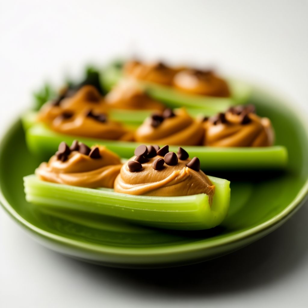 Barchette di Sedano con Delizia Nocciolata