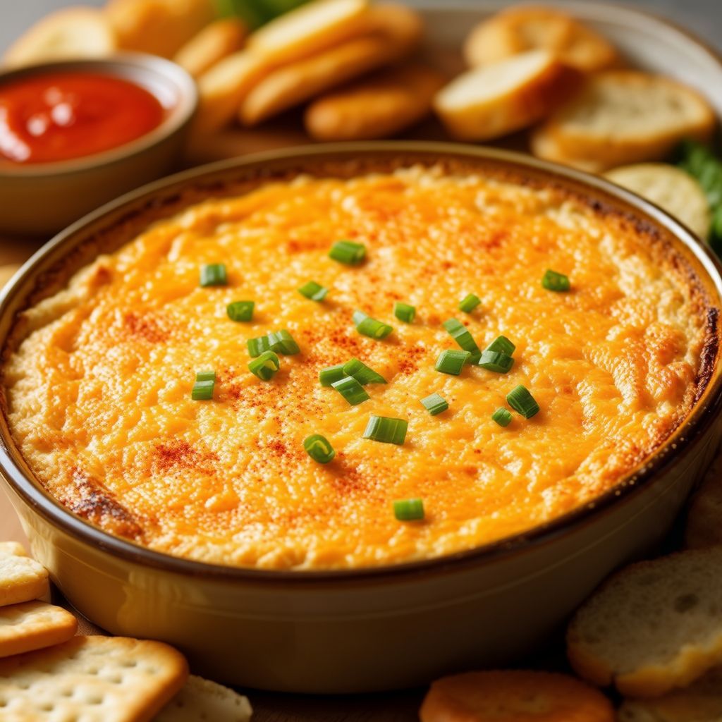 Dip di Cipolla al Formaggio al Forno