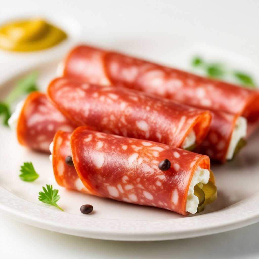 Cream Cheese Pickle Roll-Ups