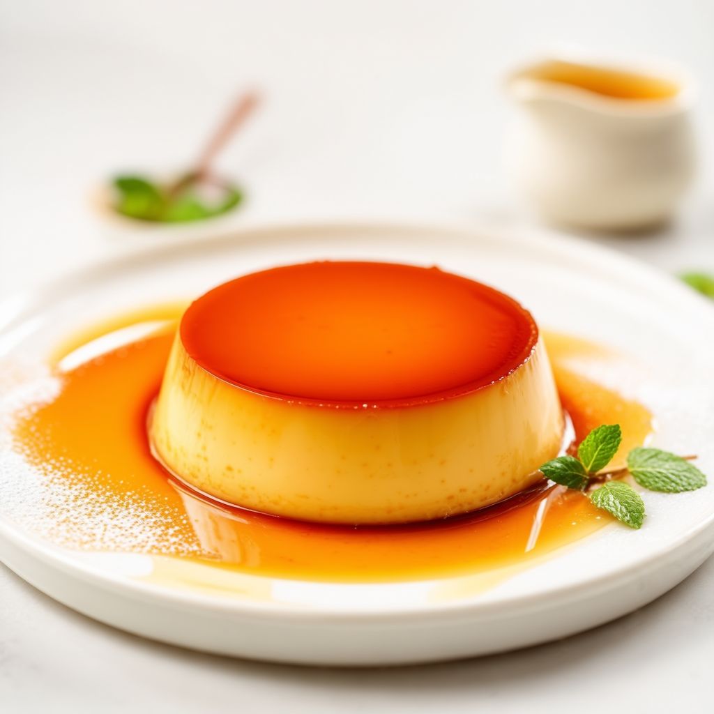 Cremiger Karamell-Flan-Genuss