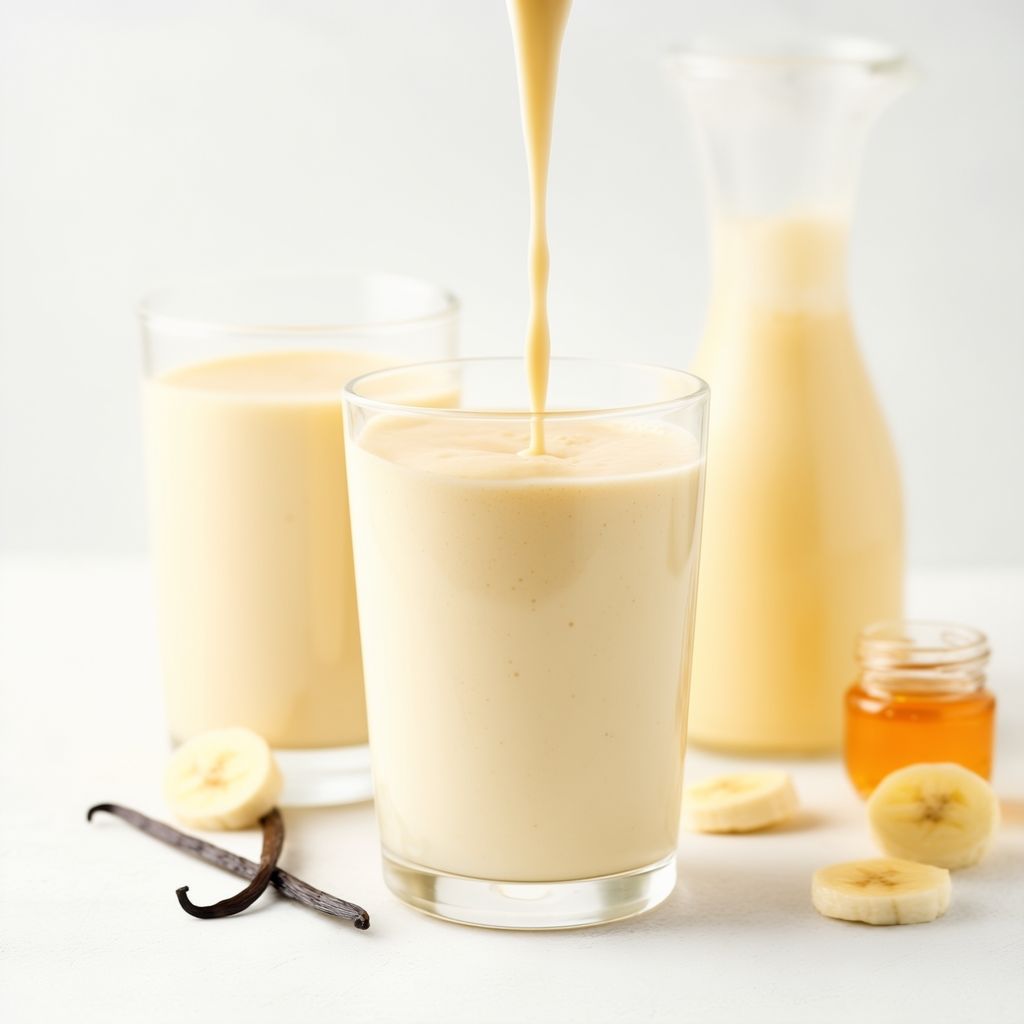 Creamy Banana Vanilla Smoothie