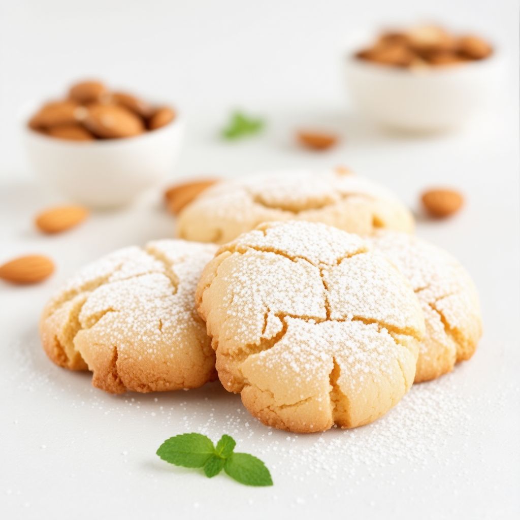 Biscotti Greci alla Vaniglia e Mandorla
