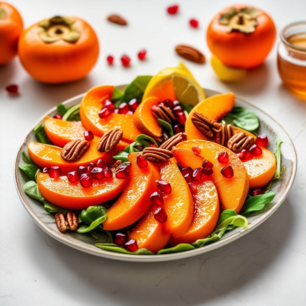 Insalata di Cachi e Melograno