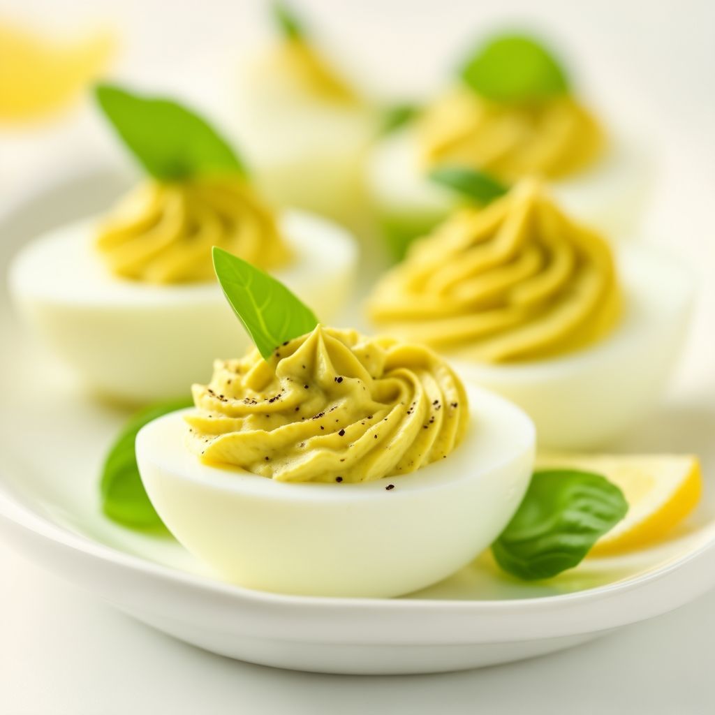 Herbed Deviled Eggs with a Twist