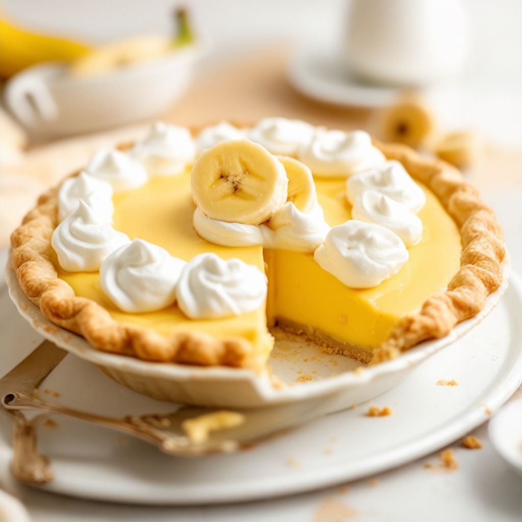 Torta di Crema di Banana