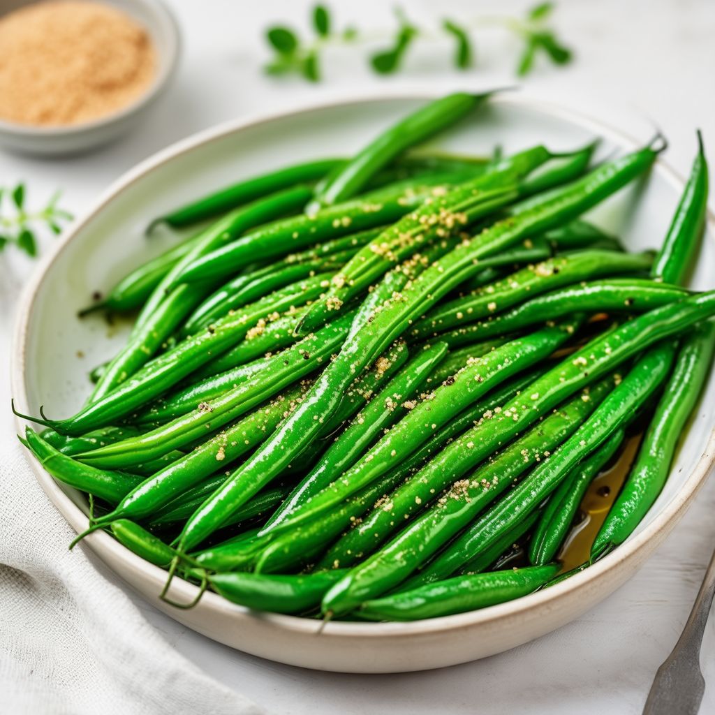 Savory Steamed Green Beans with a Sweet Twist