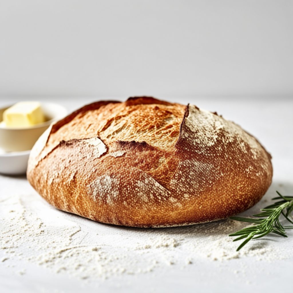Rustikaler französischer Brotlaib