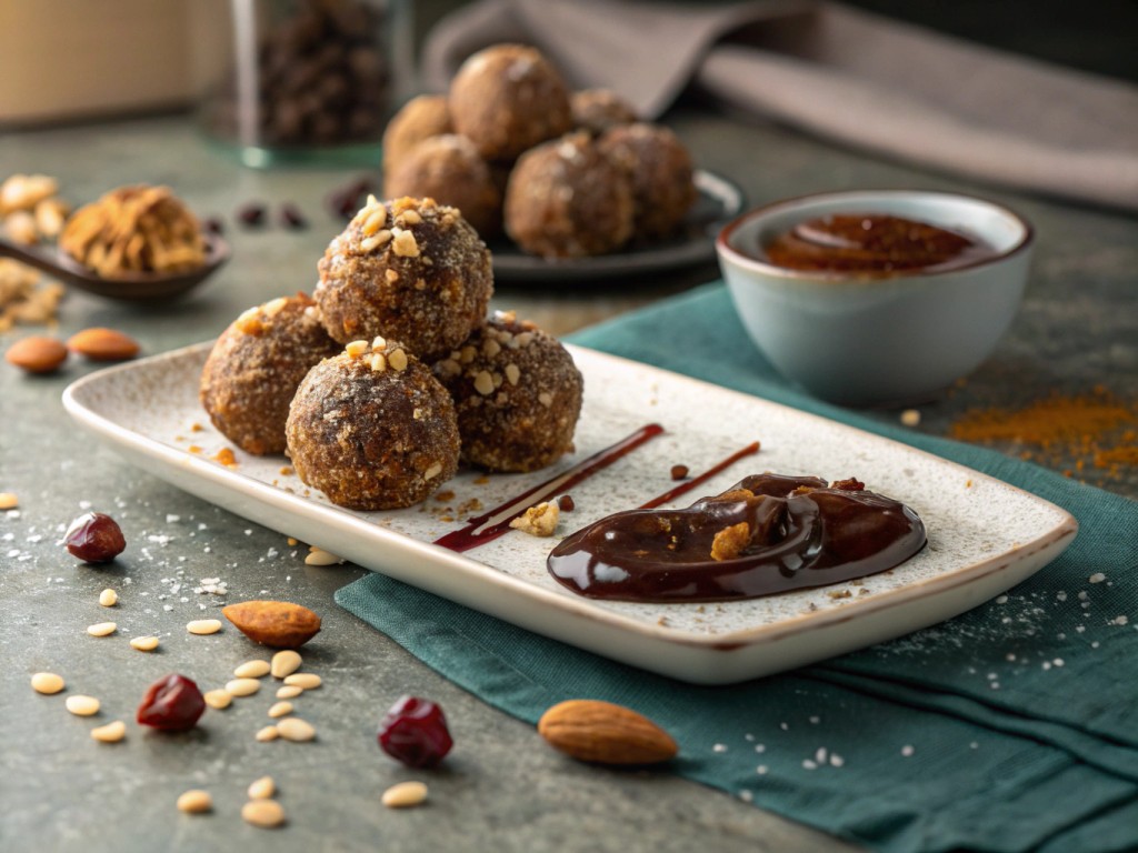 Dattel‑Nuss‑Energy‑Balls