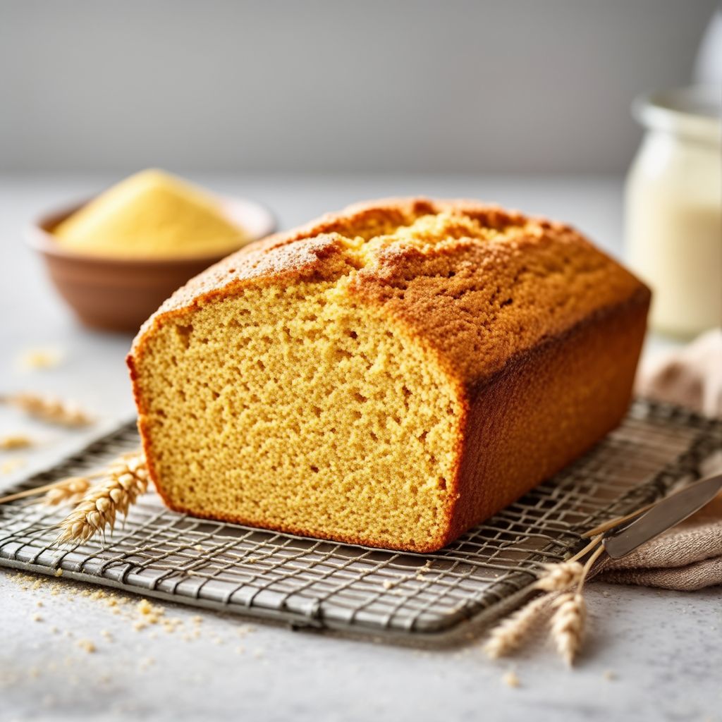 Rustic Cornmeal Wheat Loaf
