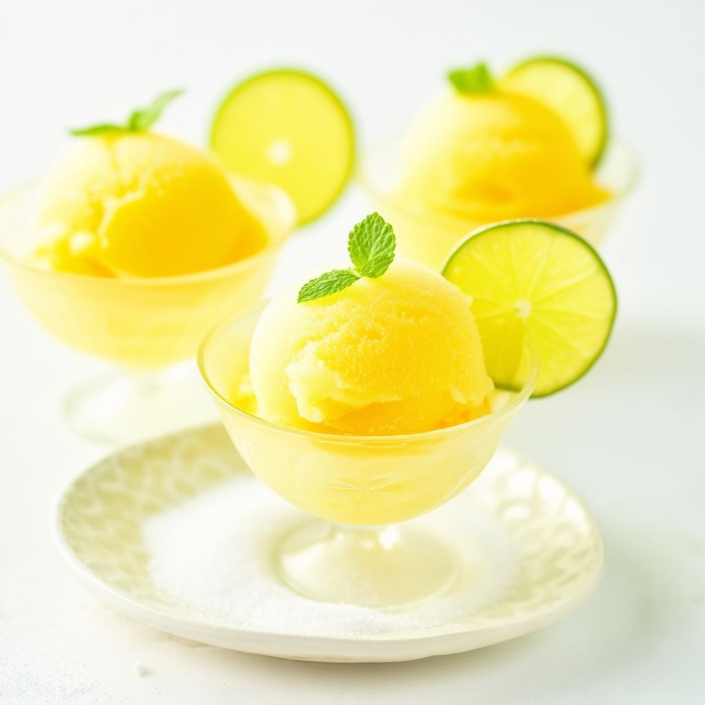 Zesty Citrus Sherbet Delight