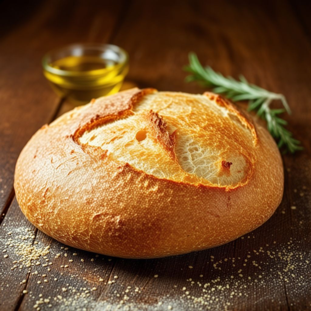 Rustikales italienisches Artisanbrot