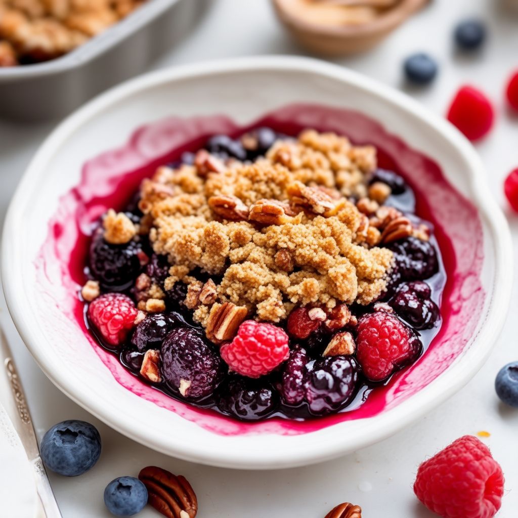 Mixed Berry Crumble Delight