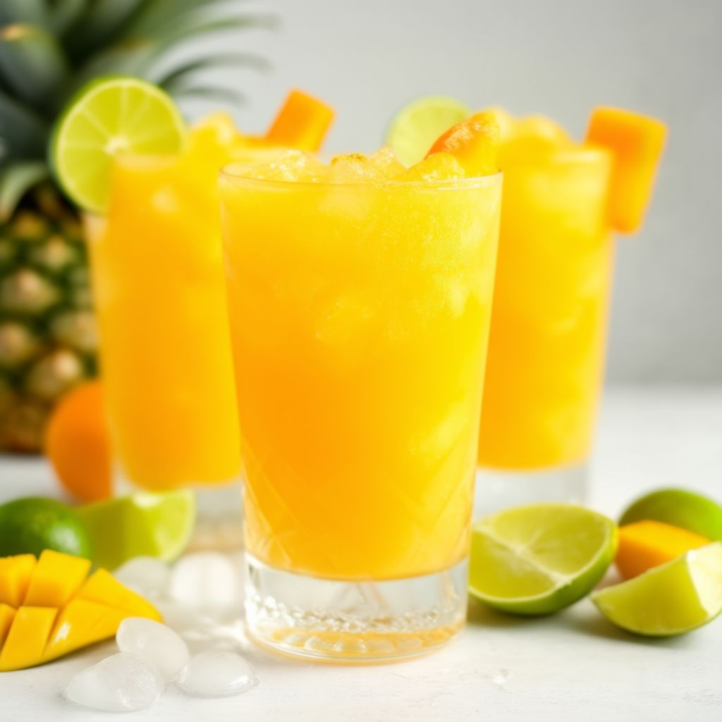 Tropical Mango Lime Cooler