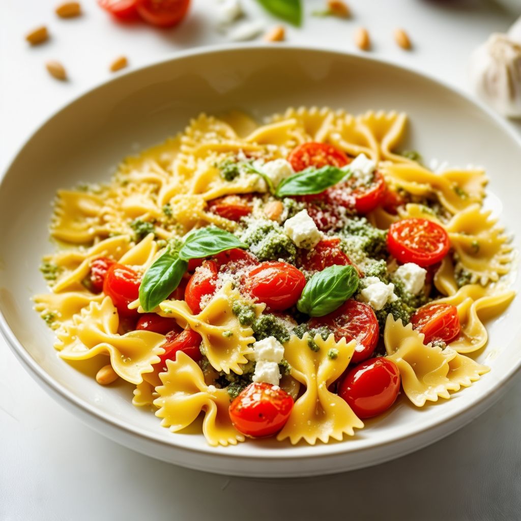 Pasta Farfalle all'Aglio e Erbe