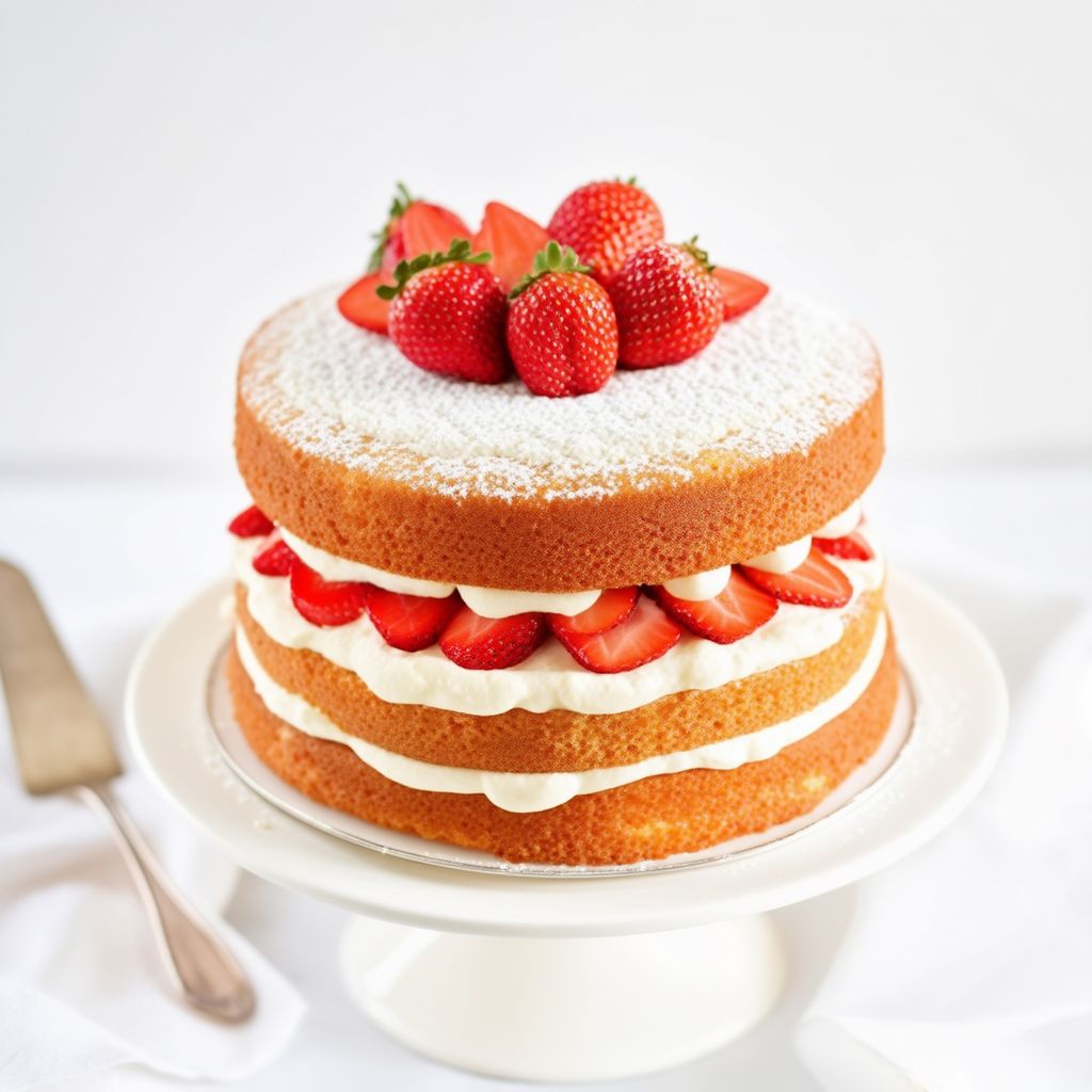 Strawberry Delight Cake