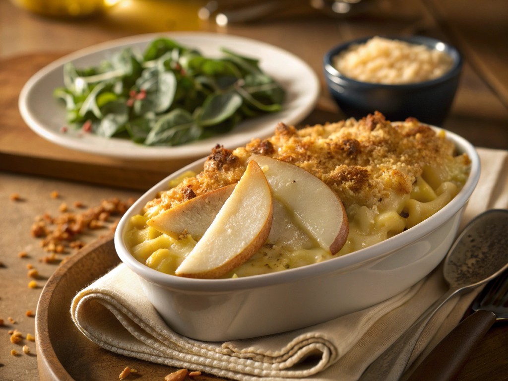 Mac & Cheese mit Birne
