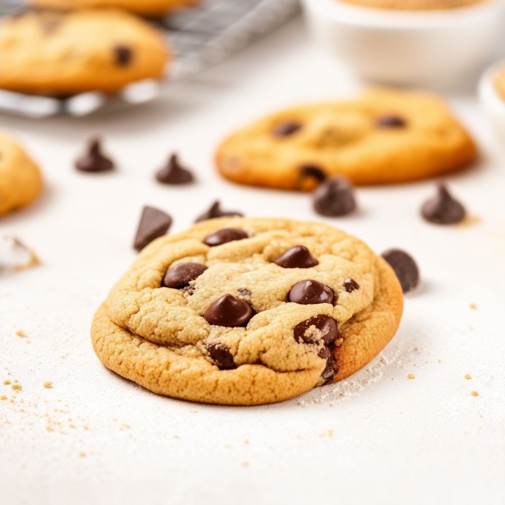 Kauzige Schokoladenstückchen-Delight-Cookies