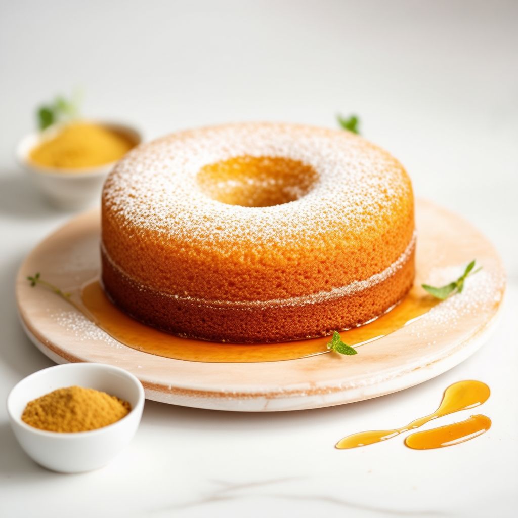 Golden Ginger Delight Cake
