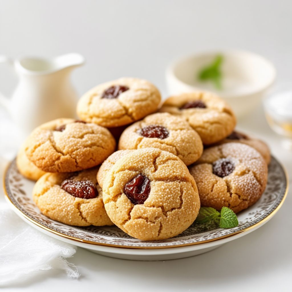 Biscotti Stellari Ripieni di Datteri