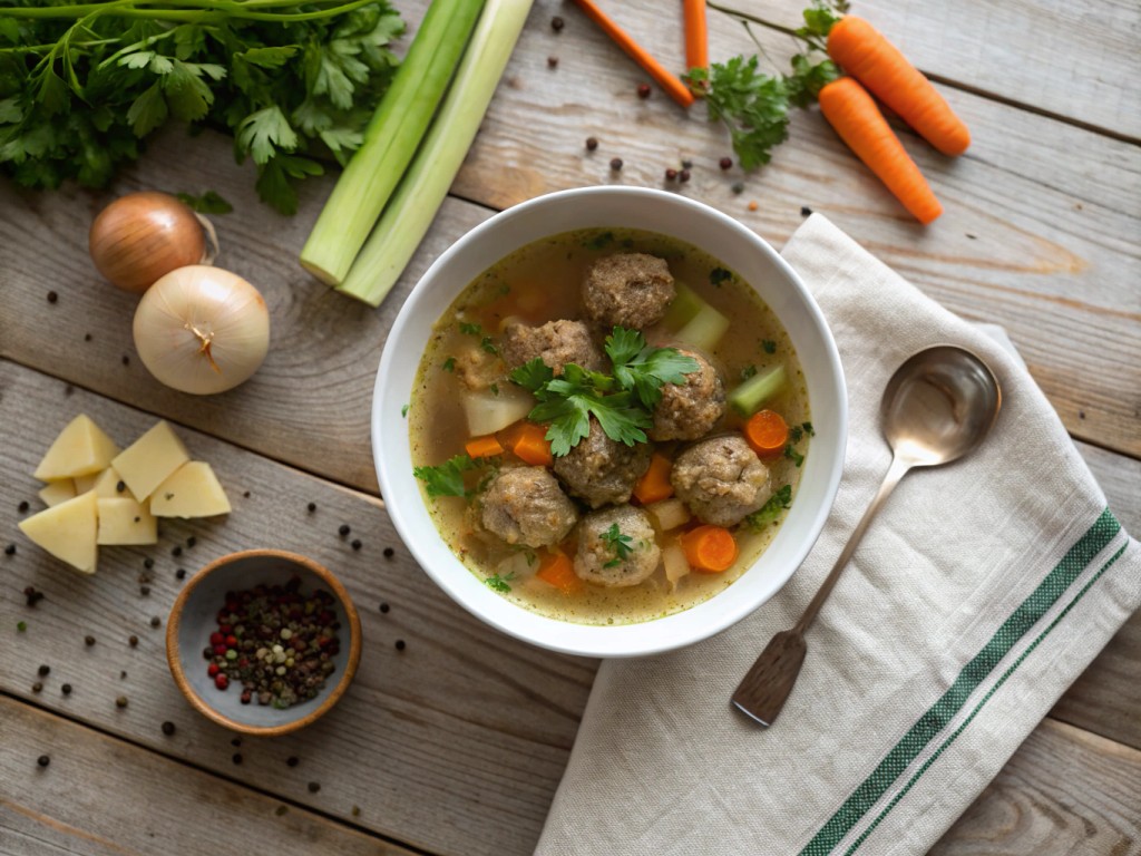 Leberknödelsuppe