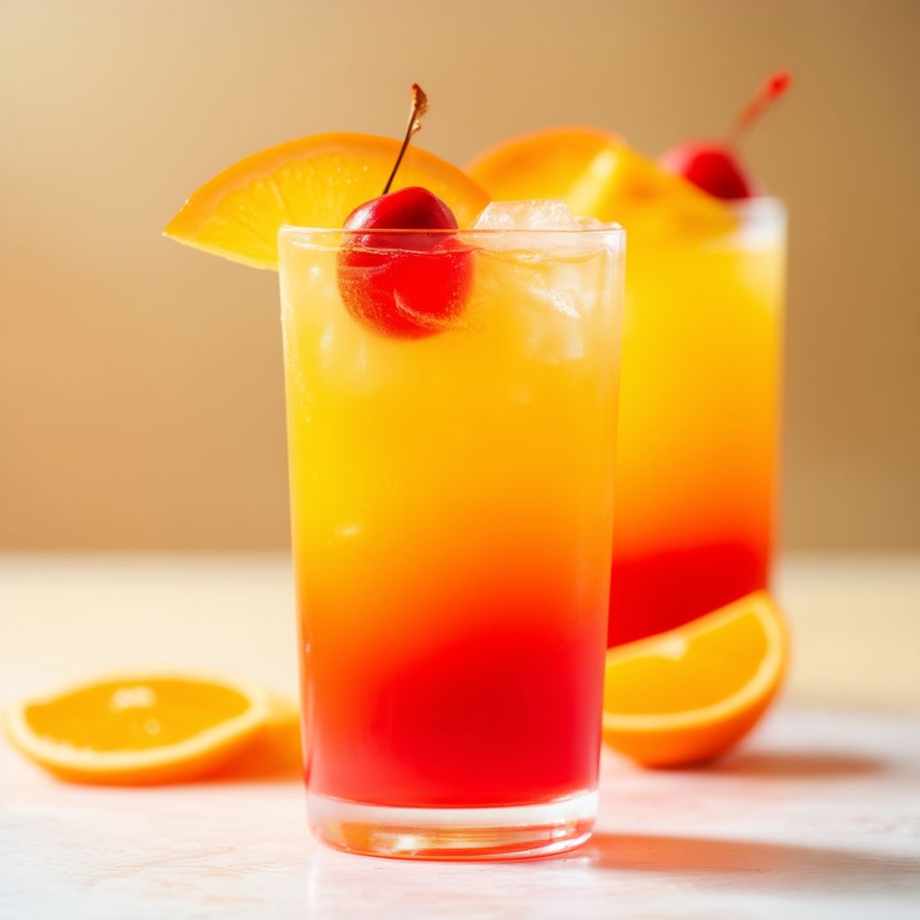 Tropical Sunrise Mocktail