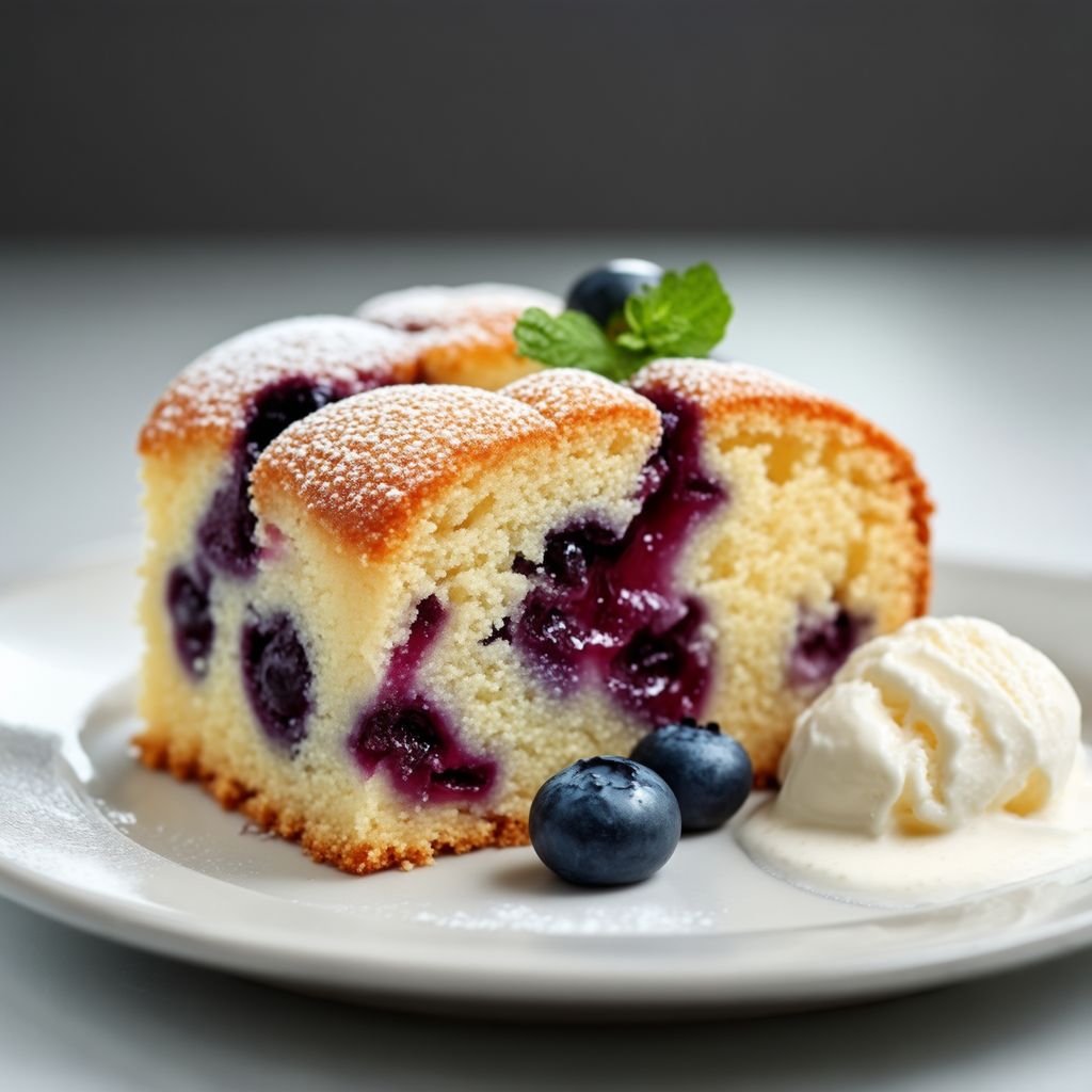 Torta Delizia ai Mirtilli
