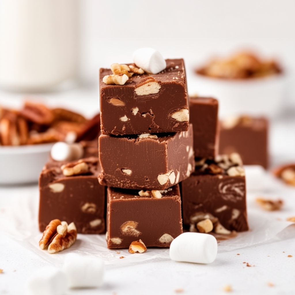 Creamy Chocolate Nut Fudge