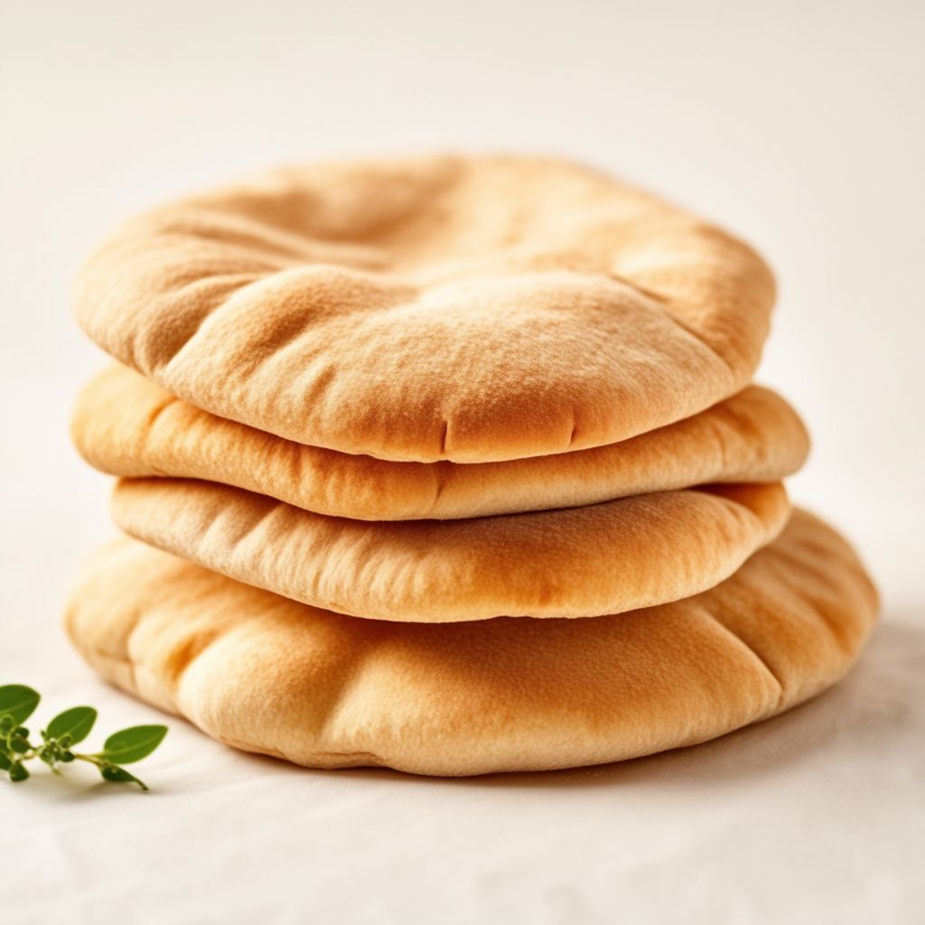 Pane Pita Morbido di Grano Intero