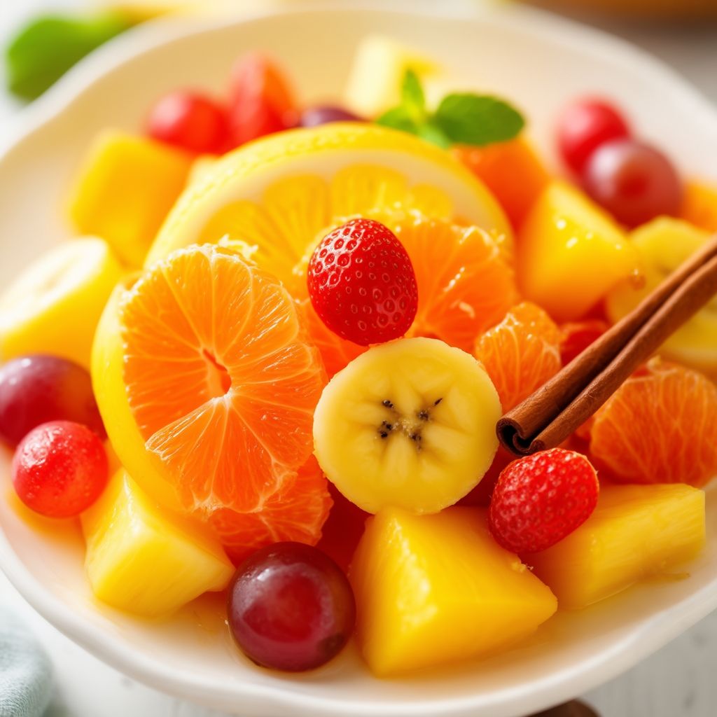 Macedonia di Frutta Tropicale agli Agrumi