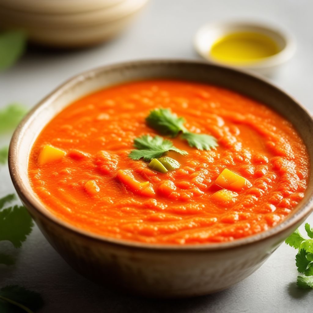 Zuppa di Pomodoro e Peperoni Piccanti