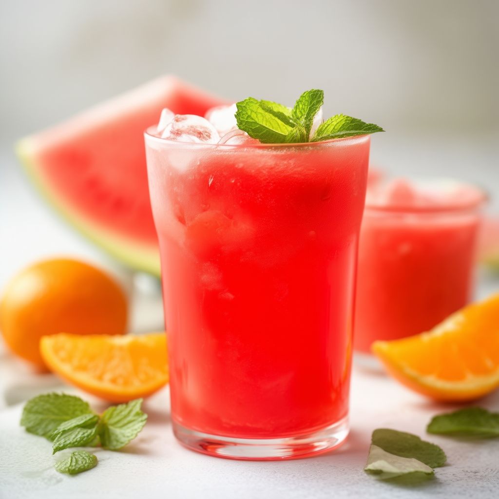 Rinfrescante Cooler di Anguria e Agrumi