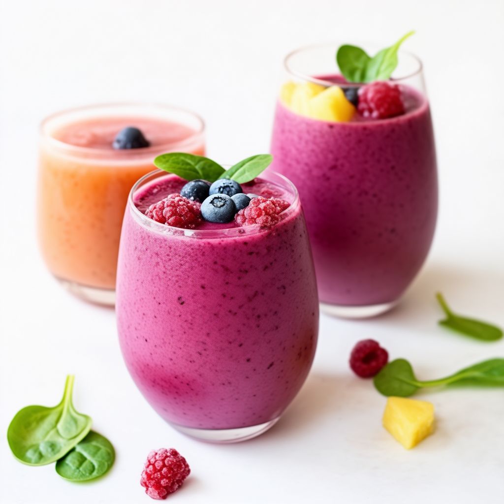 Berry Spinach Power Smoothie