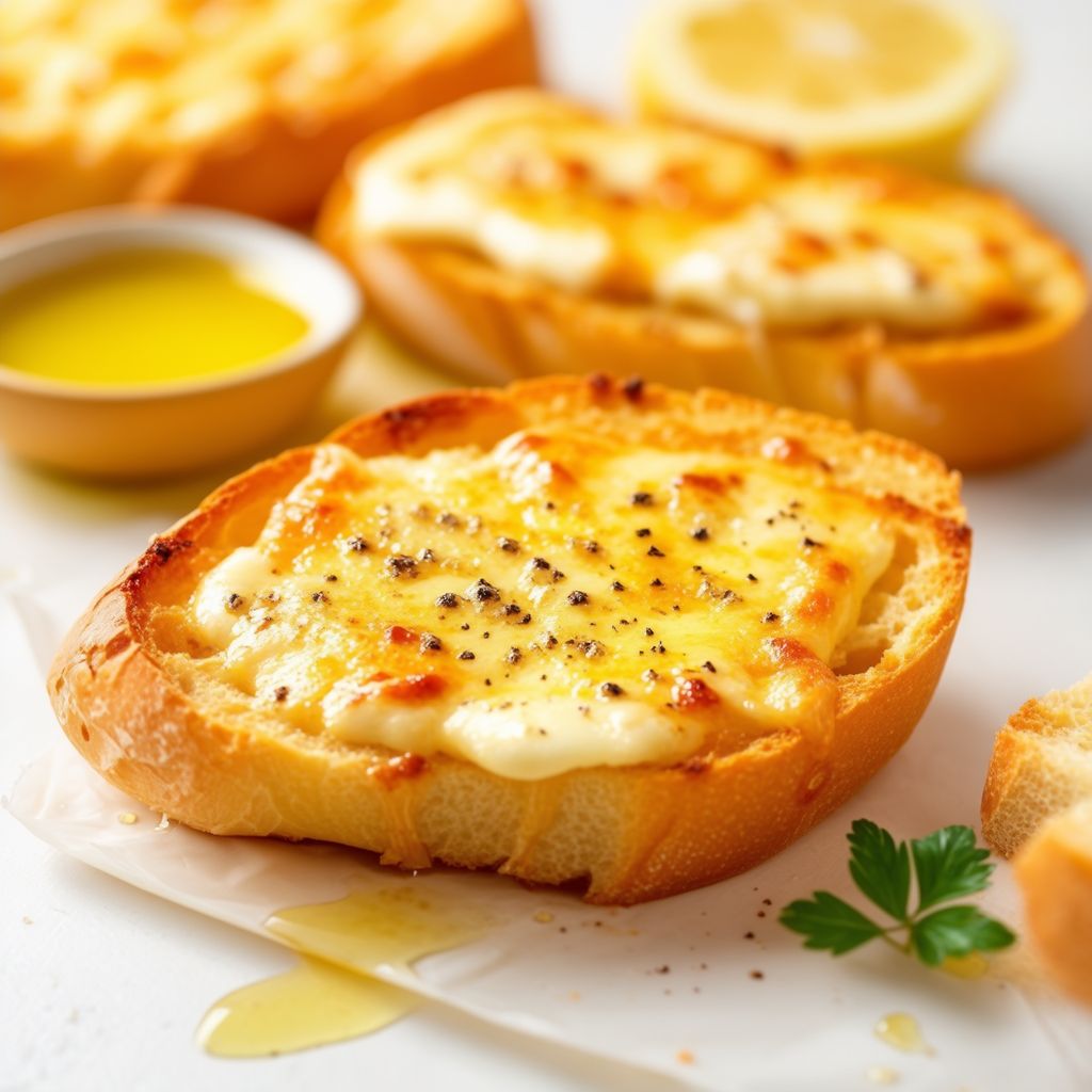 Delizia di Pane all'Aglio e Formaggio