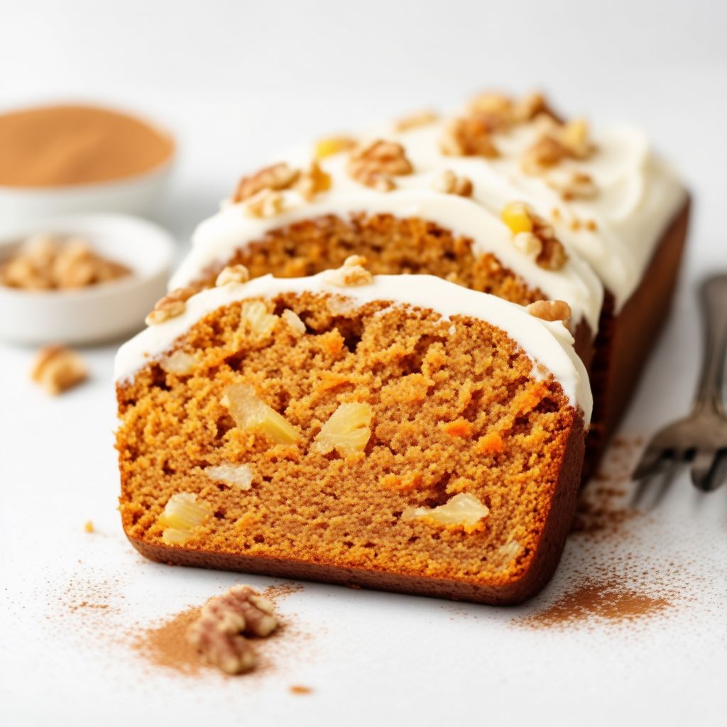 Moist Carrot and Pineapple Cake
