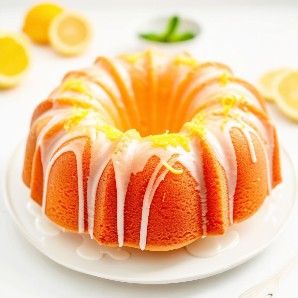 Lemon Glazed Bundt Cake