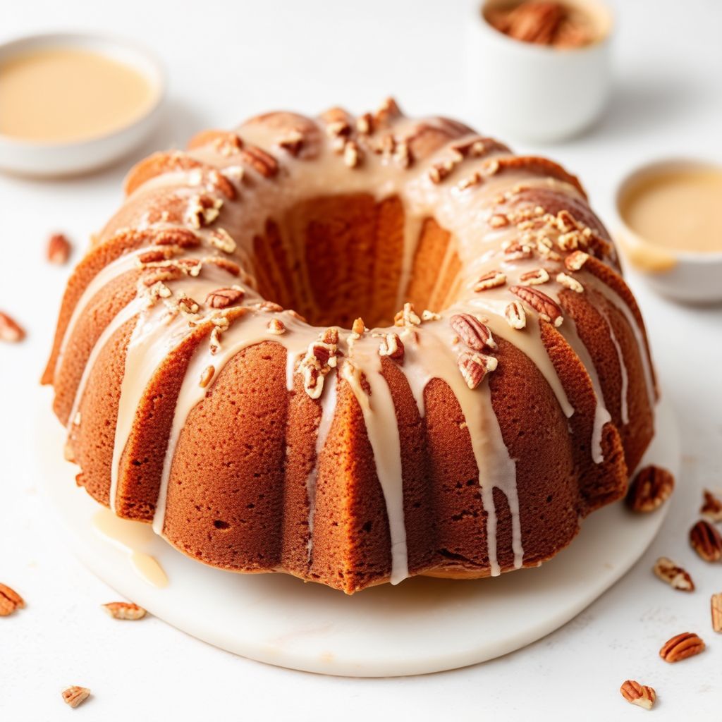 Irish Cream Pecan Bundt Cake
