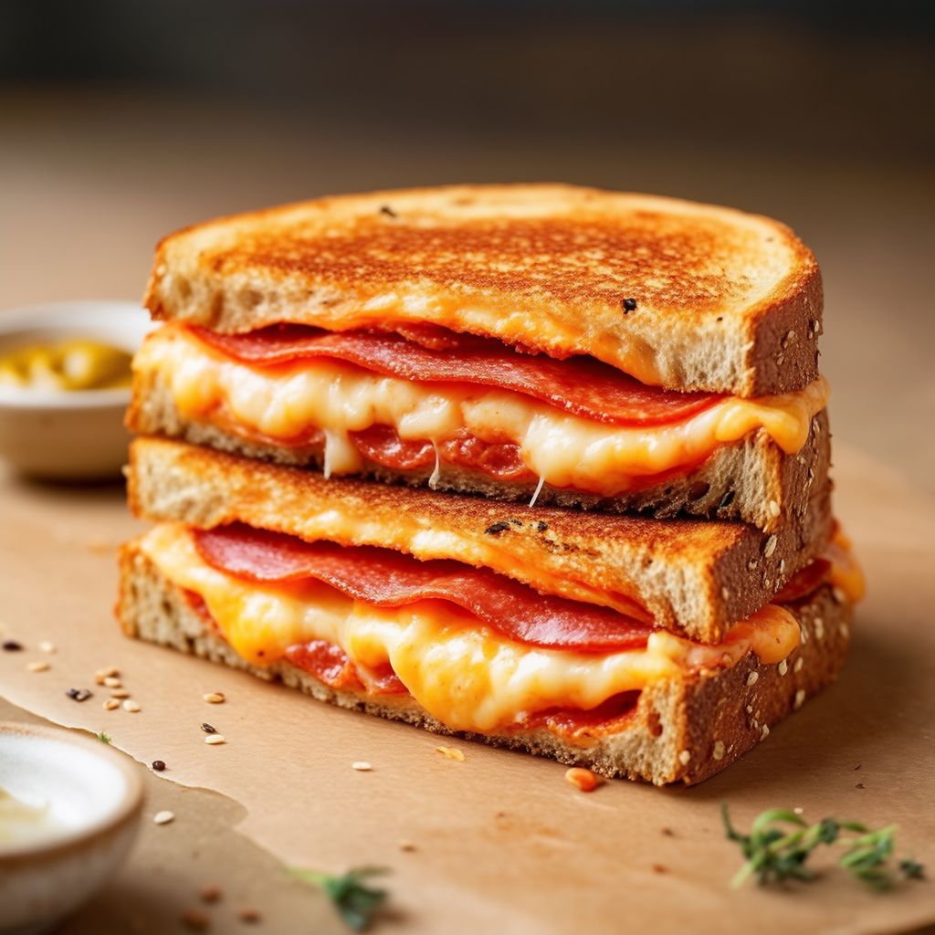 Gourmet-Peperoni-Toast