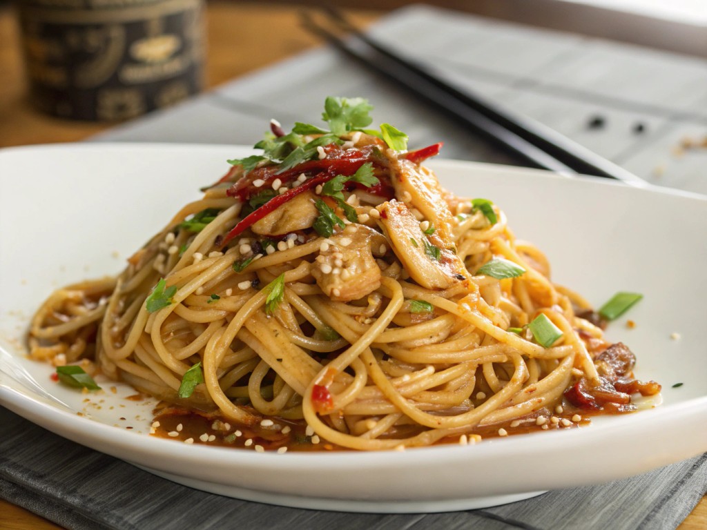 Thai Sweet Chili Nudeln